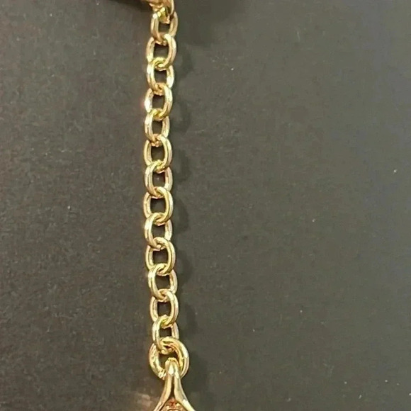 Sofia Jewelry by Sofia Vergara Women's Gold Tone Multi Stone Linear Earrings​​ - Picture 7 of 7